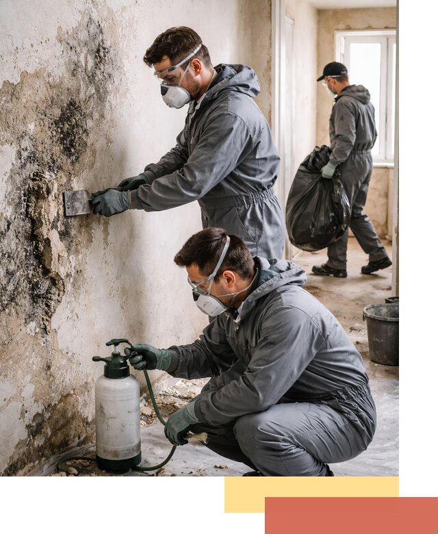 Удаление плесени со стен профессионально в Бугуруслане