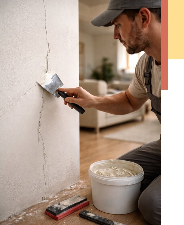 Заделка трещин и сколов в Бугуруслане от 2497 руб. — быстро и недорого | ОТДЕЛОЧНИК-Бгр