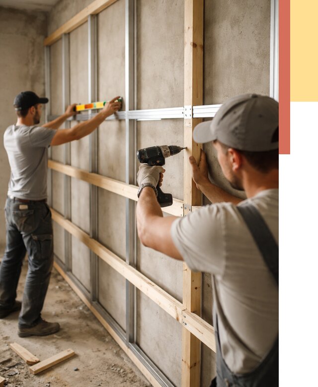 Устройство обрешетки под панели в Бугуруслане от 2140 руб. — монтаж под ключ | ОТДЕЛОЧНИК-Бгр