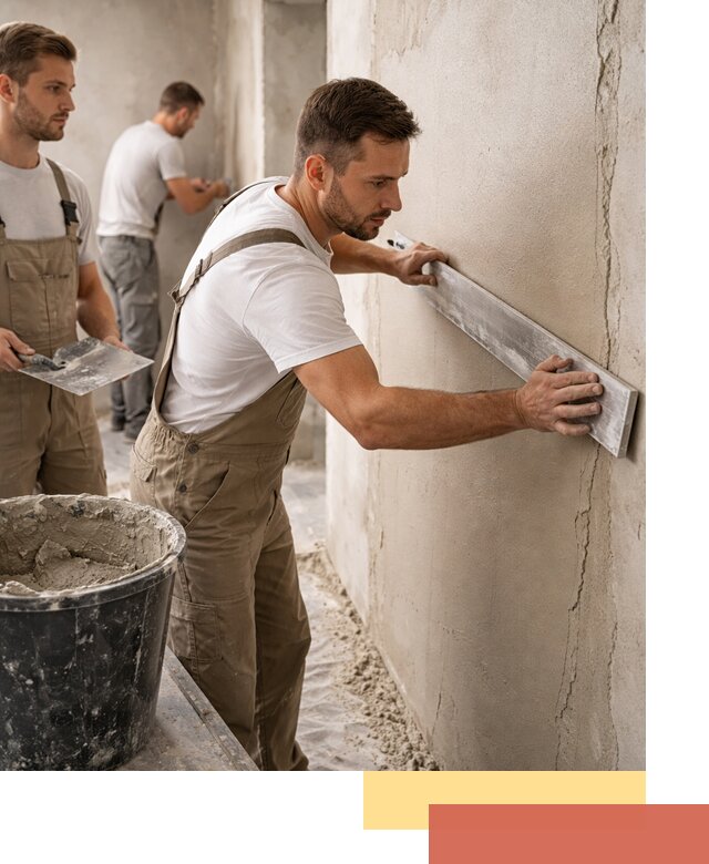 Штукатурка стен без маяков в Бугуруслане быстро и качественно