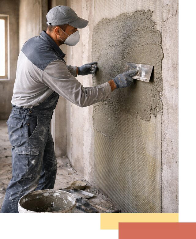 Штукатурка стен по сетке в Бугуруслане под ключ качественно и быстро