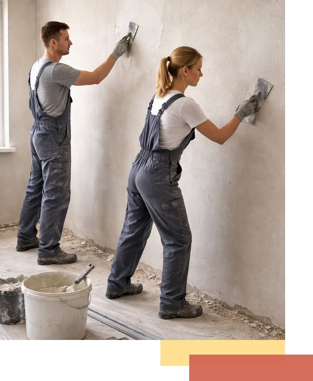Штукатурка стен под обои в Бугуруслане профессионально и быстро