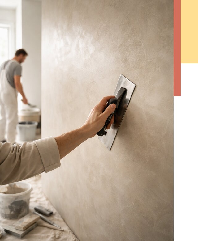 Венецианская штукатурка в Бугуруслане от 3567 руб/м² — нанесение стен под ключ | ОТДЕЛОЧНИК-Бгр