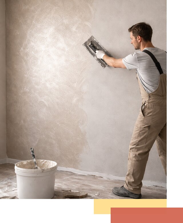 Декоративная штукатурка «Мокрый шелк» под ключ в Бугуруслане