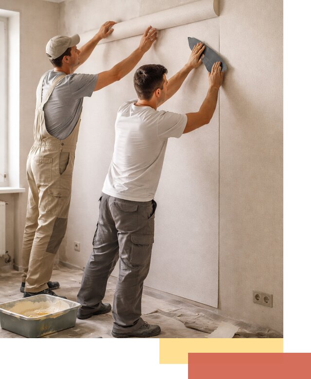 Поклейка виниловых обоев в Бугуруслане профессионально и качественно