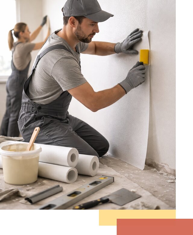 Поклейка стеклообоев профессионально в Бугуруслане