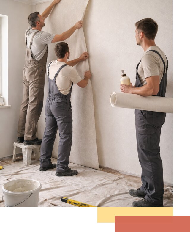 Оклейка стен обоями в Бугуруслане — качественно и профессионально