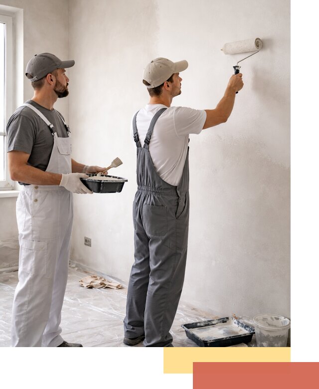 Покраска стен водоэмульсионной краской в Бугуруслане