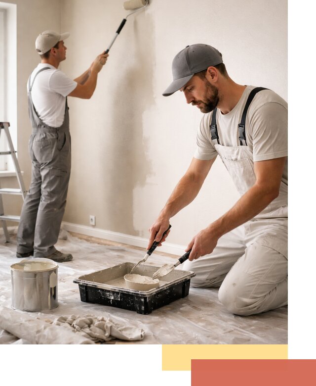 Покраска стен в квартире в Бугуруслане — профессионально и аккуратно