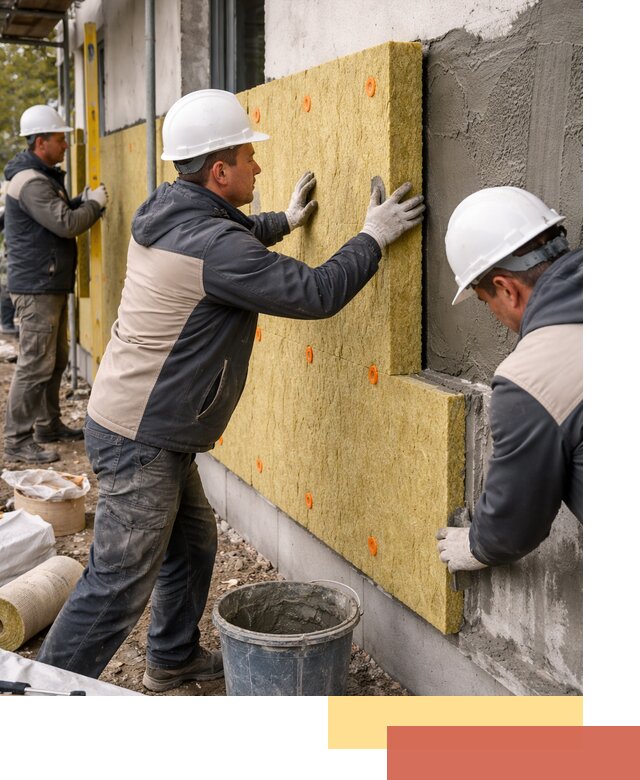 Утепление стен минватой в Бугуруслане — тепло и звукоизоляция