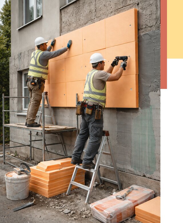 Утепление стен пеноплексом в Бугуруслане от 1885 руб./м2 — быстро и недорого | ОТДЕЛОЧНИК-Бгр