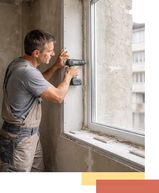 Монтаж гипсокартонных откосов в Бугуруслане под ключ