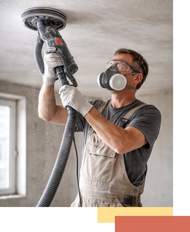 Шлифовка потолка в Бугуруслане — качественная подготовка под отделку