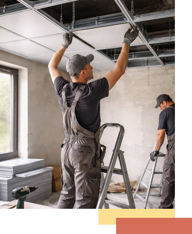 Монтаж кассетного потолка в Бугуруслане качественно и быстро