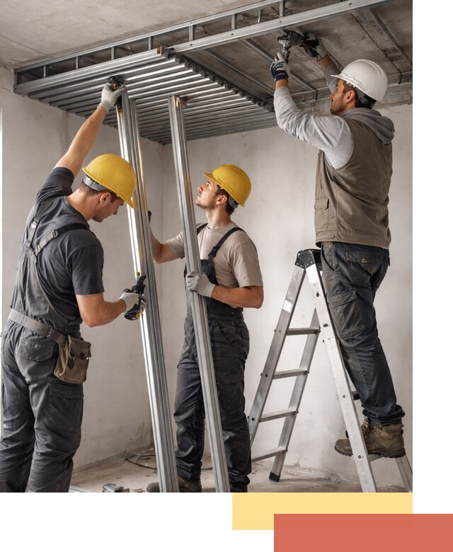 Монтаж реечного потолка под ключ в Бугуруслане