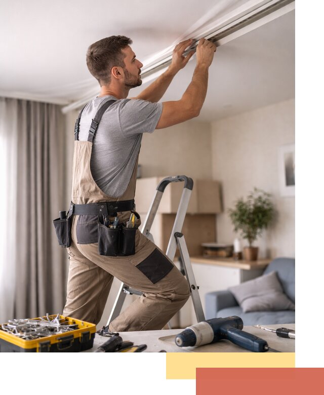 Ремонт натяжных потолков в Бугуруслане — качественно и оперативно