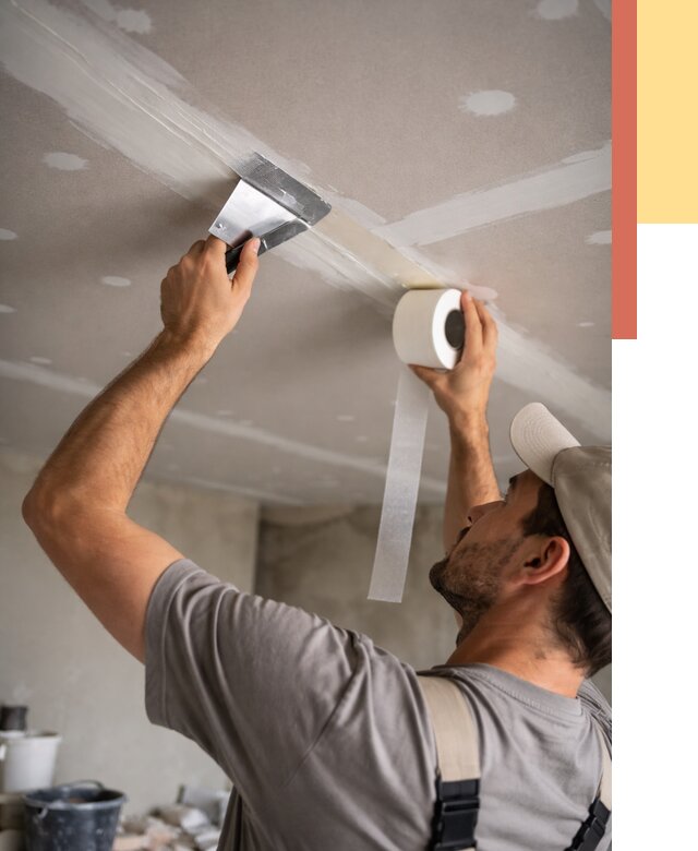 Обработка швов потолка ГКЛ в Бугуруслане от 7643 руб. под ключ | ОТДЕЛОЧНИК-Бгр