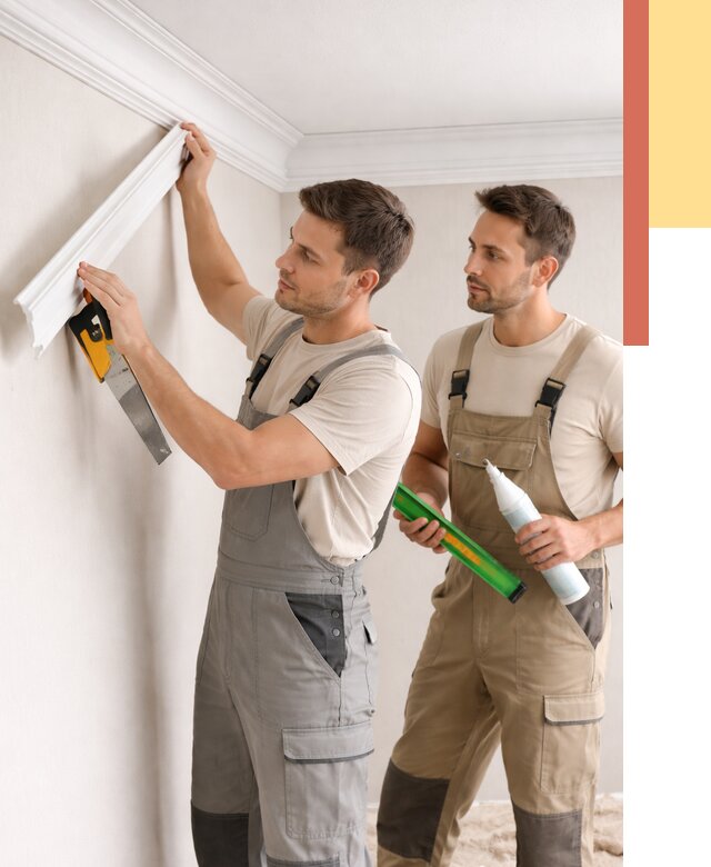 Монтаж потолочного плинтуса в Бугуруслане от 2344 руб. — быстро и недорого | ОТДЕЛОЧНИК-Бгр