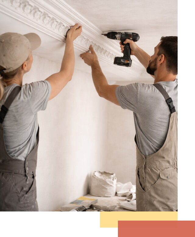 Профессиональный монтаж лепнины на потолок в Бугуруслане