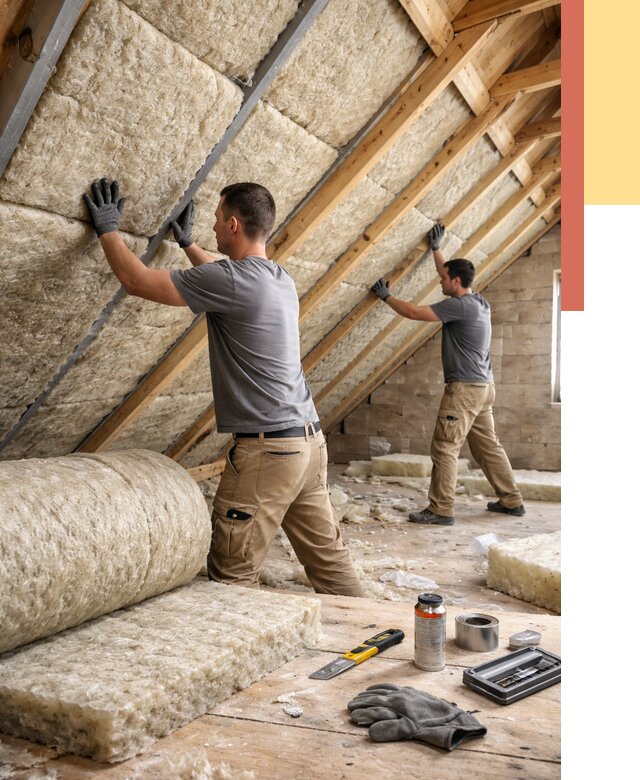 Утепление потолка минватой в Бугуруслане от 1478 руб. — быстро и недорого | ОТДЕЛОЧНИК-Бгр